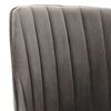 vidaXL Sillas de comedor giratorias 2 unidades terciopelo gris oscuro