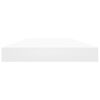 vidaXL Estantes para estanter&iacute;a 8 uds contrachapada blanco 40x10x1,5cm