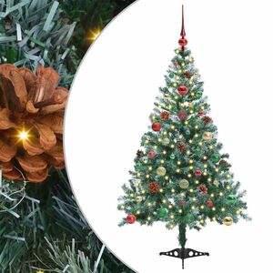 vidaXL &Aacute;rbol de Navidad artificial Verde 150 cm PVC y acero
