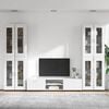 vidaXL Conjunto de mueble de TV con caj&oacute;n FLORIN Madera de ingenier&iacute;a