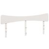 vidaXL Cabecero de cama madera maciza de pino blanco 180 cm