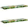 vidaXL Cojines para banco de 2 piezas SOEST 2 uds. 100% Poli&eacute;ster