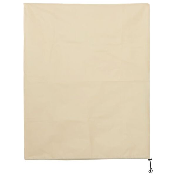 vidaXL Cubierta para plantas con cordón 4 uds 70 g/m² 0,8x1 m