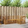 vidaXL Juegos de sof&aacute;s 4 pcs Natural Madera de Acacia S&oacute;lida