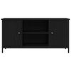vidaXL Gabinete de TV Roble negro 100 x 40 x 50 cm