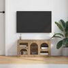 vidaXL Mueble de TV Roble artesanal 80 x 35 x 40 cm