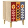 vidaXL Mesa de noche ESSEN Roble Sonoma 36 x 33 x 50 cm