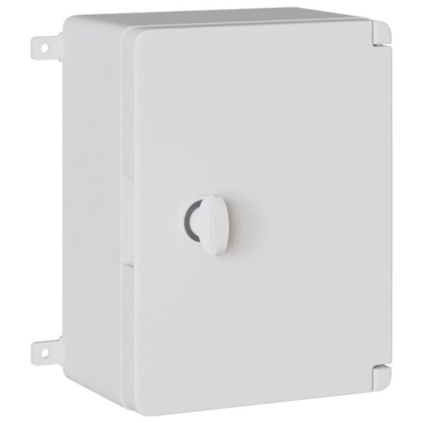 vidaXL Gabinete de Control Gris 18 x 13 x 24 cm Plástico ABS