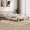vidaXL Estructura de cama sin colchón madera maciza de pino 140x200 cm