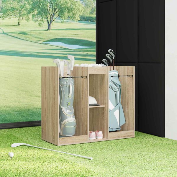 vidaXL Armario de Golf Liso Roble Sonoma 102 x 45 x 85,5 cm
