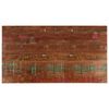 vidaXL Tablero mesa rectangular madera maciza reciclada 120x50x2,5 cm