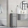 vidaXL Gabinete de Ba&ntilde;o con caj&oacute;n Gris Sonoma 40 x 30 x 100 cm