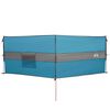 vidaXL Cortaviento de camping impermeable azul 344x120 cm