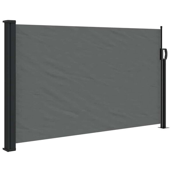 vidaXL Toldo lateral retr&aacute;ctil antracita 120x600 cm
