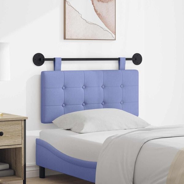vidaXL Cabecera Colgante Azul jeans 100 x 55 x 5 cm tela
