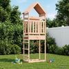 vidaXL Torre de Juego al Aire Libre Natural Madera S&oacute;lida de Douglas
