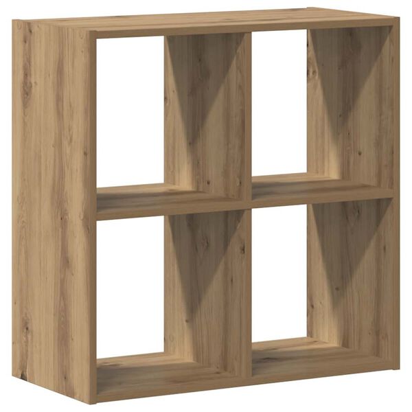 vidaXL Estantería de madera ingeniería roble artisian 68,5x32x68,5 cm