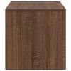 vidaXL Mueble de TV madera contrachapada roble marr&oacute;n 100x40x40 cm