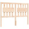 vidaXL Estructura de cama sin colchón madera de pino maciza 120x200 cm