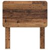 vidaXL Cabecero con cabecera Madera Vieja 75 cm Madera contrachapada