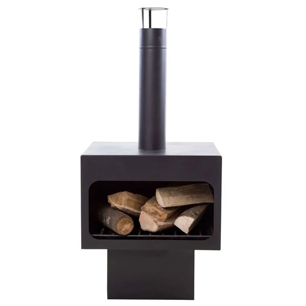 RedFire Chimenea Jersey XL acero negro 81076