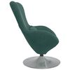 vidaXL Sill&oacute;n huevo Verde oscuro 63 x 73 x 90 cm Terciopelo
