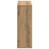 vidaXL Estante de pared madera ingenier&iacute;a roble artisian 104x20x58,5cm