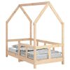 vidaXL Estructura de cama para ni&ntilde;os madera maciza de pino 70x140 cm