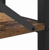 vidaXL Estante de libros Madera envejecida 60 x 30 x 50 cm
