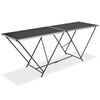 vidaXL Mesa para empapelar plegable de MDF y aluminio 200x60x78 cm