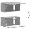 vidaXL Conjunto de mueble de TV 4 pcs Gris Concreto