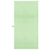 vidaXL Toallas Deportivas 2 pcs Verde 140 x 70 cm