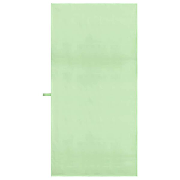 vidaXL Toallas Deportivas 2 pcs Verde 140 x 70 cm