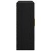 vidaXL Armario de Pared Roble Negro 69,5 x 34 x 90 cm