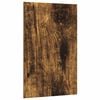 vidaXL Paneles Decorativos 50 uds. Roble ahumado 40 x 60 x 0.27 cm