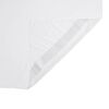 vidaXL Protector de colchón impermeable blanco 180x220 cm