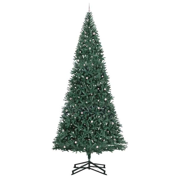 vidaXL &Aacute;rbol de Navidad Artificial Pre-iluminado con Juego de Bolas
