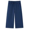 Pantal&oacute;n infantil con perneras anchas azul marino 128