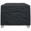vidaXL Funda para muebles Liso Negro 240 x 110 x 70 cm 210D