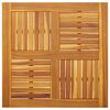 vidaXL Tablero de mesa cuadrado madera maciza de acacia 80x80x2,2 cm