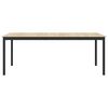 vidaXL Mesas de comedor Madera de ingenier&iacute;a