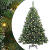 vidaXL &Aacute;rbol de Navidad artificial con 150 LED Verde 120 cm PE y PVC