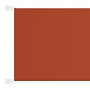 vidaXL Toldo vertical terracota tela oxford 140x360 cm