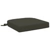 vidaXL Coj&iacute;n de asiento de 1 pieza SOEST 100% Poli&eacute;ster Gris antracita