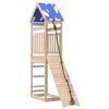 vidaXL Parque infantil de exterior de madera maciza de pino