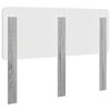 vidaXL Cabecero Gris Sonoma 160 cm Madera contrachapada