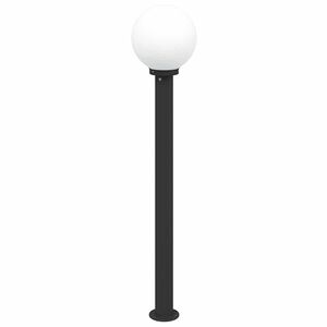 vidaXL Baliza de luz de 120 cm, color negro, IP44
