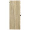 vidaXL Armario colgante de pared roble Sonoma 69,5x34x90 cm
