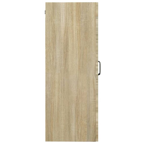 vidaXL Armario colgante de pared roble Sonoma 69,5x34x90 cm