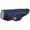 vidaXL Chubasquero perros con tiras reflectantes poli&eacute;ster azul XL